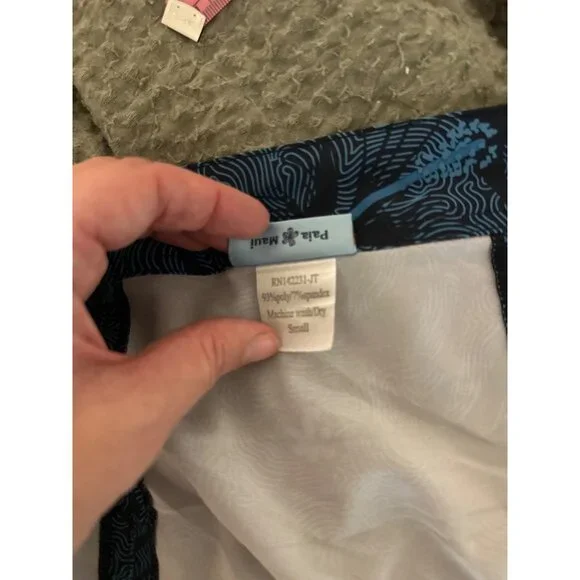 Y Ripskirt Blue Hawaiian Maui Moonlight Wrap Beach Tropical Mini Skirt - Picture 10 of 10